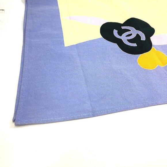 CHANEL Camelia interior cloth Miscellaneous goods cotton Multicolore - Picture 10 of 16